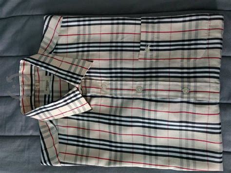 camisa burberry original como saber